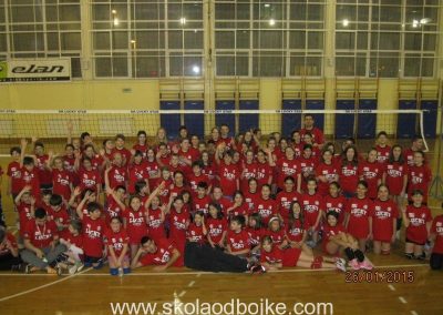 Januar 2015. u školama odbojke