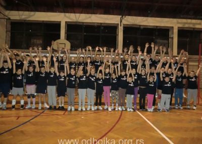 Januar 2014. u školi odbojke Vladislav Petković Dis