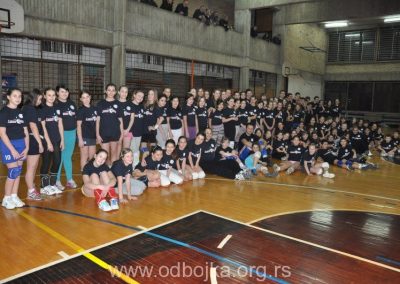 Januar 2014. u školi odbojke Ćirilo i Metodije