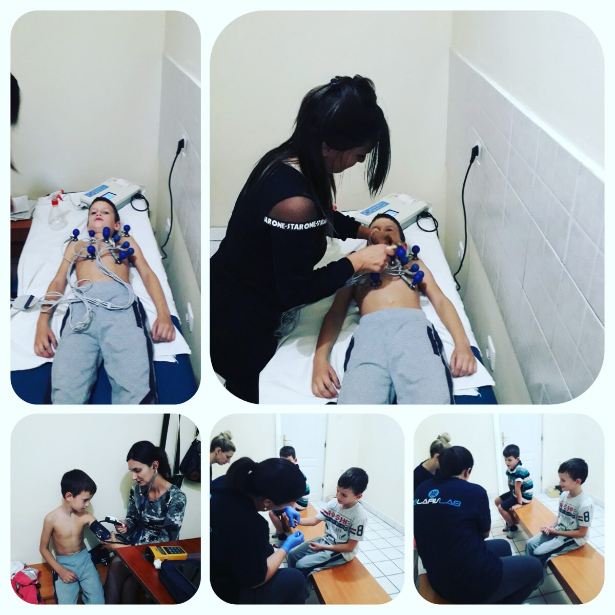 Lekarski pregled u škli odbojke